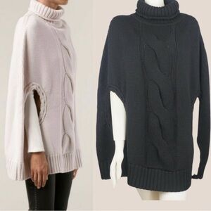 L'AGENCE Wool Poncho